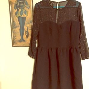 Black Sparkly Dress (Mango)